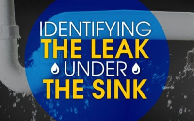 Identifying the leak under the sink