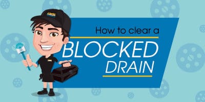 How to clear a blocked drain