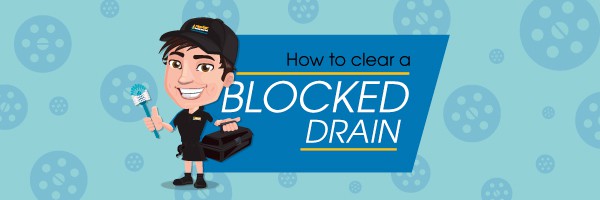 How to clear a blocked drain