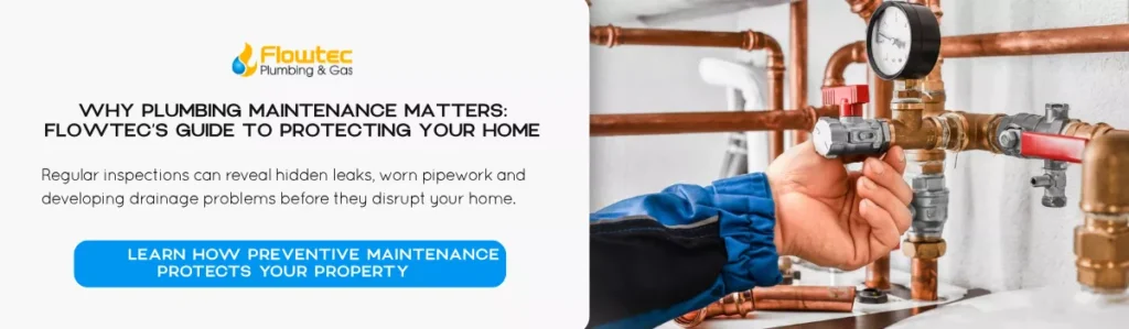 PLUMBING MAINTENANCE MATTERS